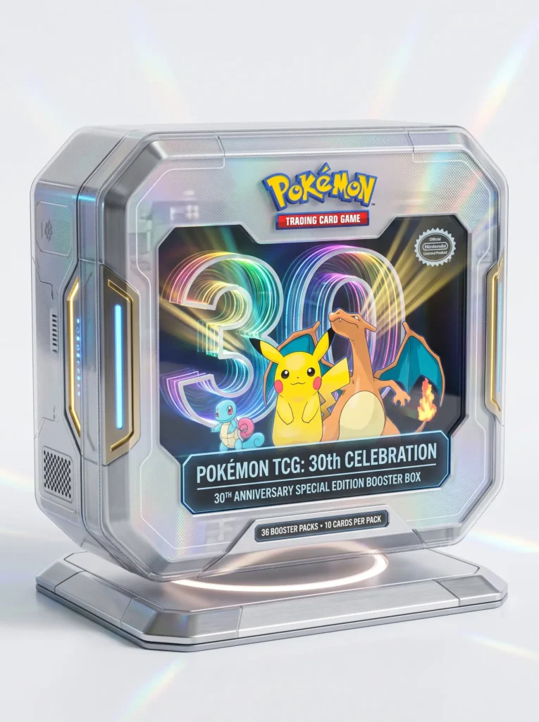 30th CELEBRATION FUTURISTIC BOX