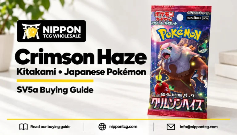 Japanese Crimson Haze SV5a Buying Guide — Nippon TCG branded Japanese product illustration